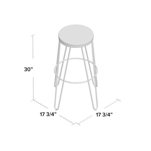 Mercury Row® LaGuardia Bar & Counter Stool & Reviews Wayfair
